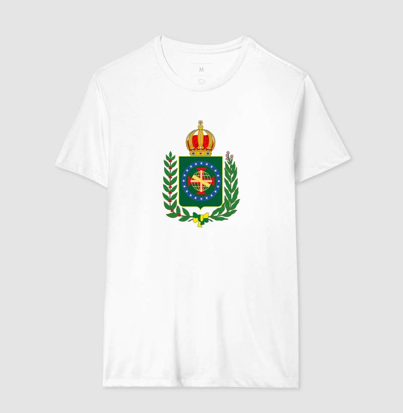 Camiseta Brasão do Império Colorido